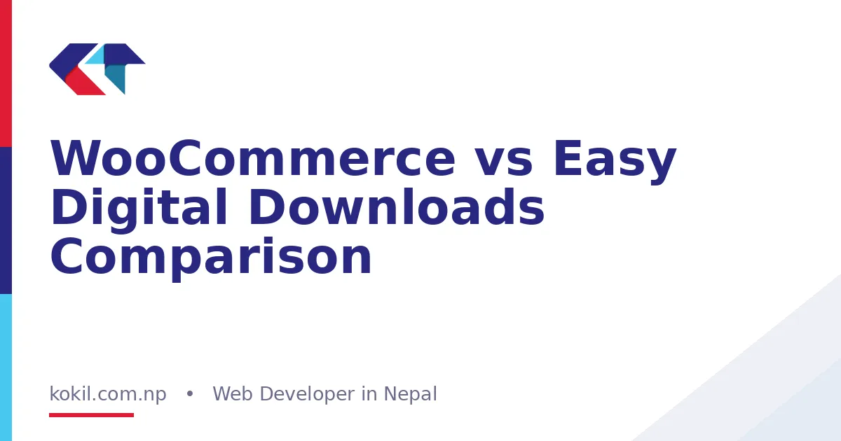 WooCommerce vs Easy Digital Downloads Comparison