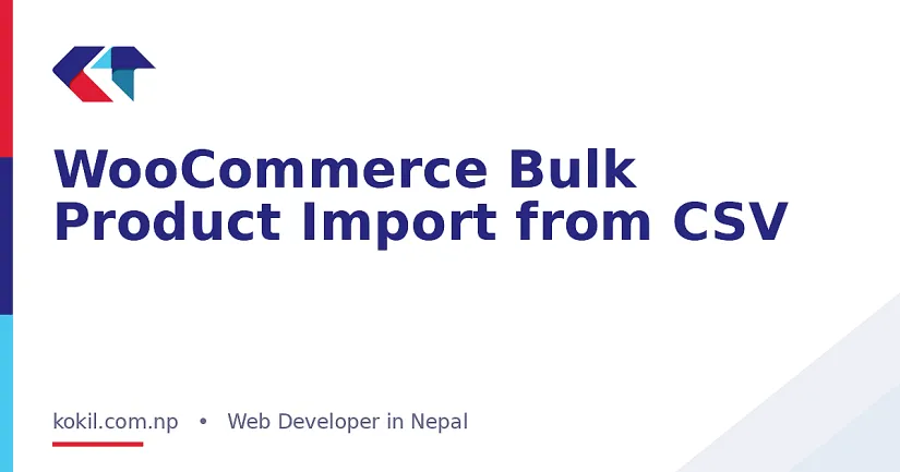 WooCommerce Bulk Product Import from CSV