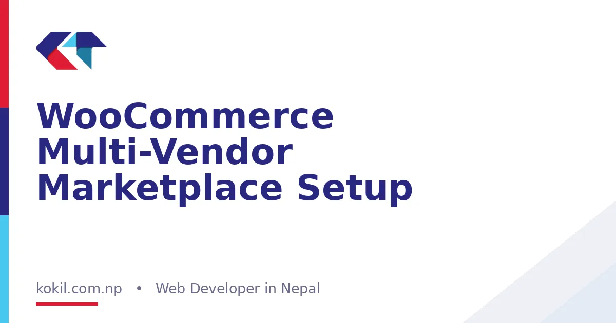 WooCommerce Multi-Vendor Marketplace Setup