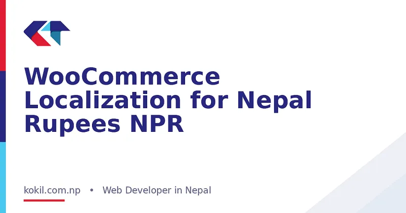 WooCommerce Localization for Nepal Rupees NPR
