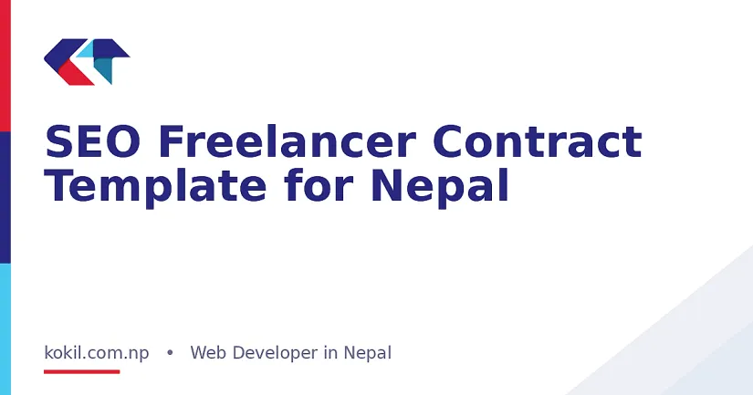 SEO Freelancer Contract Template for Nepal