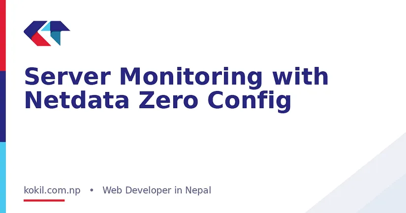 Server Monitoring with Netdata Zero Config