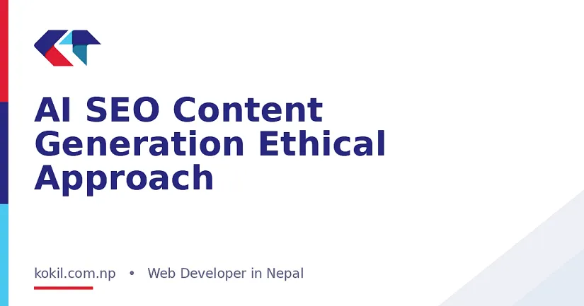 AI SEO Content Generation Ethical Approach