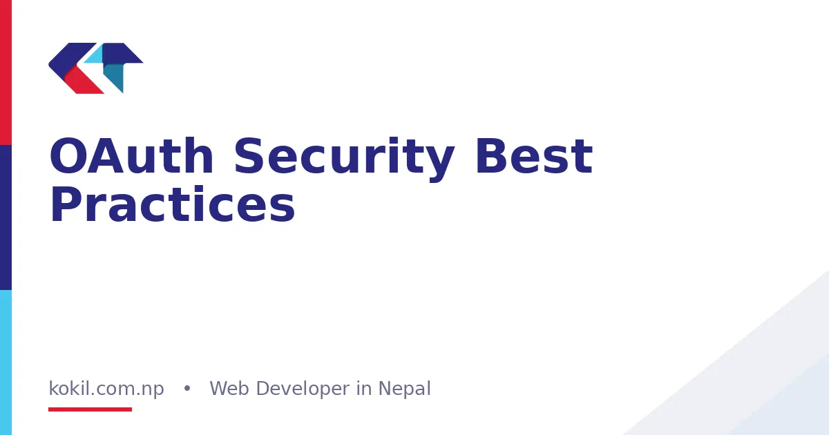 OAuth Security Best Practices