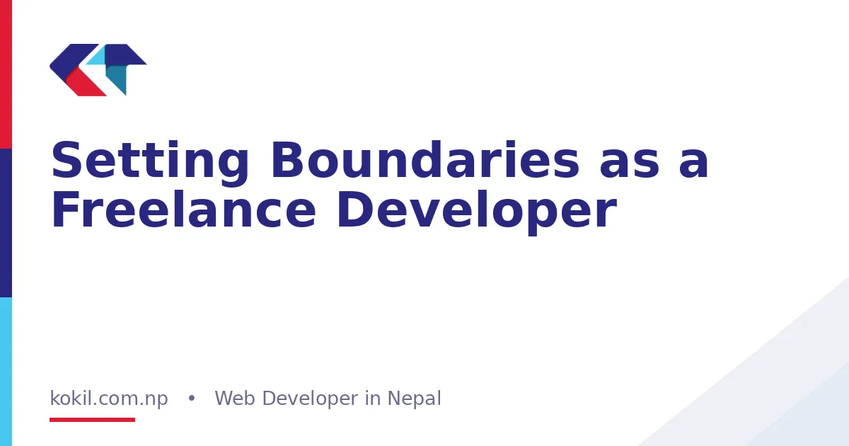 Setting Boundaries as a Freelance Developer