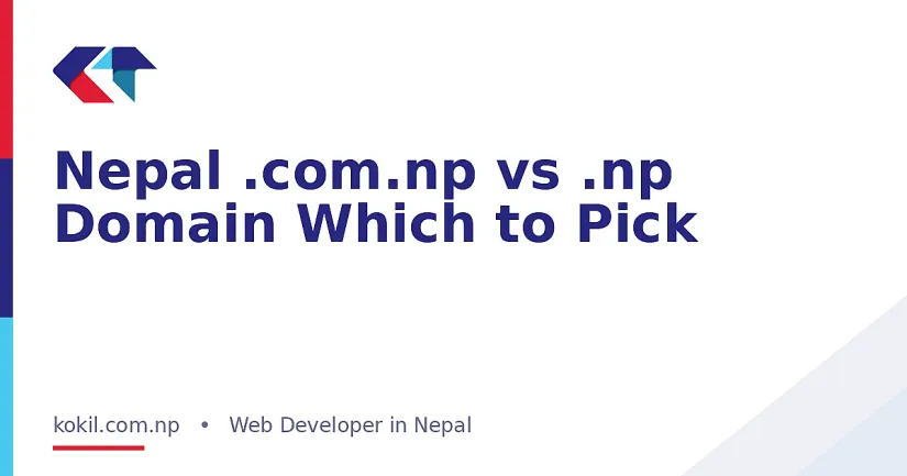 Nepal .com.np vs .np Domain Which to Pick