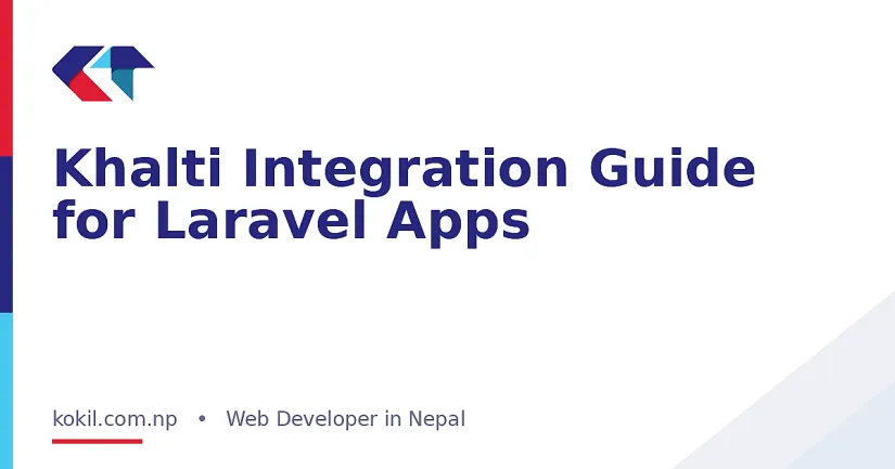 Khalti Integration Guide for Laravel Apps