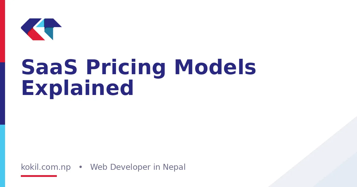 SaaS Pricing Models Explained