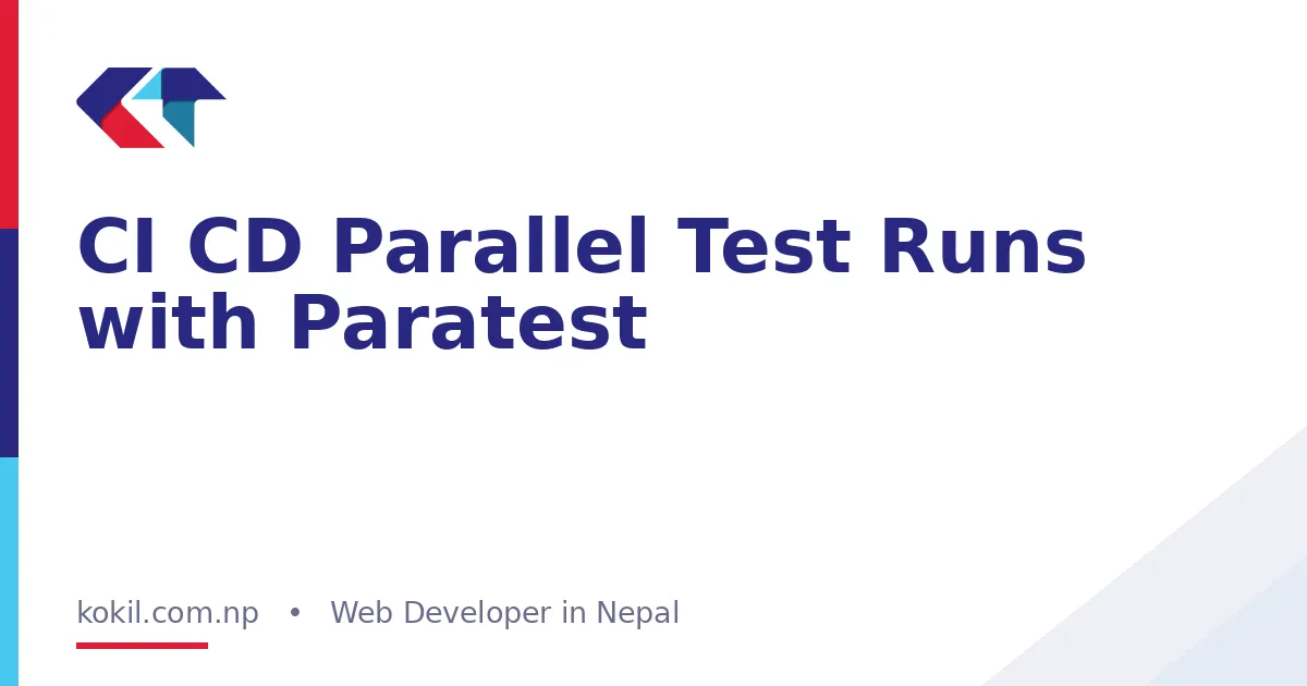 CI CD Parallel Test Runs with Paratest