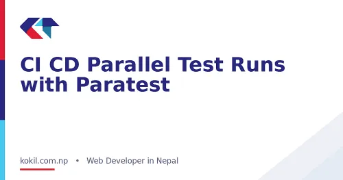 CI CD Parallel Test Runs with Paratest