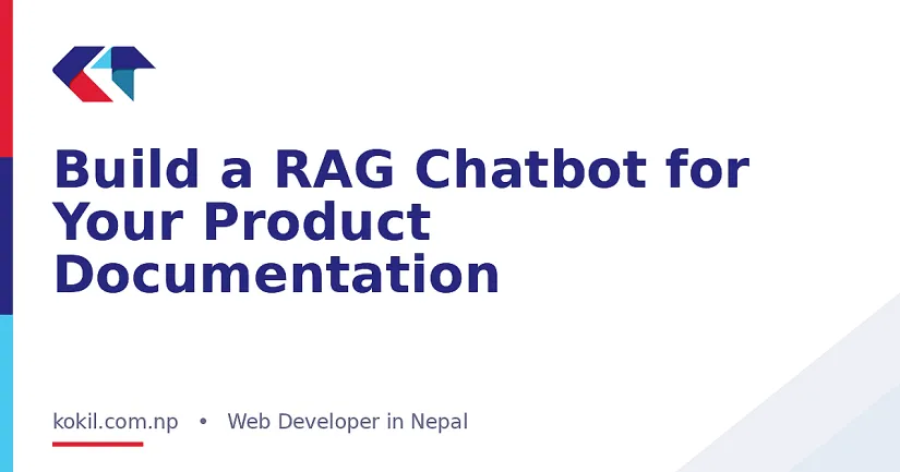 Build a RAG Chatbot for Your Product Documentation