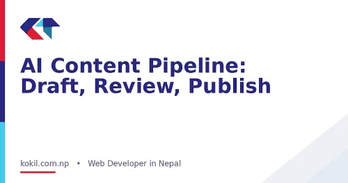 AI Content Pipeline: Draft, Review, Publish
