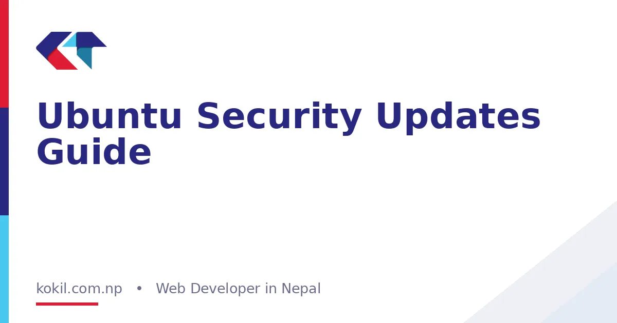Ubuntu Security Updates Guide