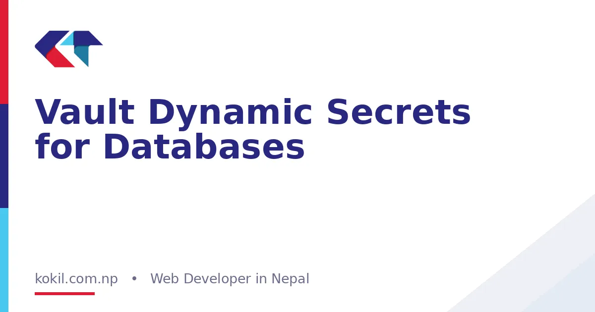 Vault Dynamic Secrets for Databases