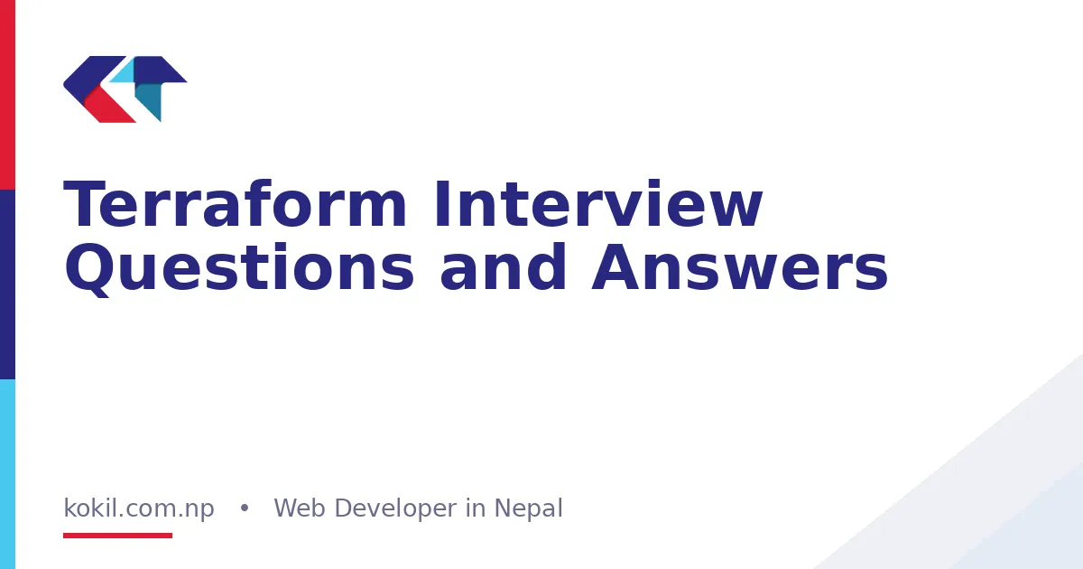 Terraform Interview Questions and Answers
