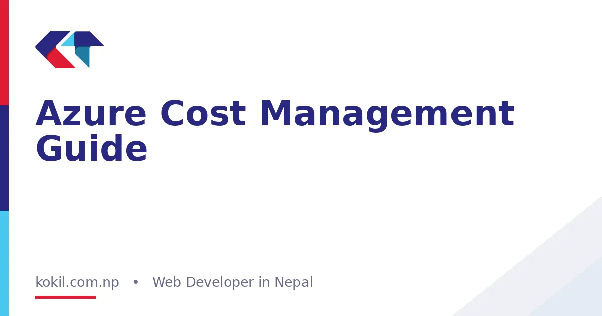 Azure Cost Management Guide