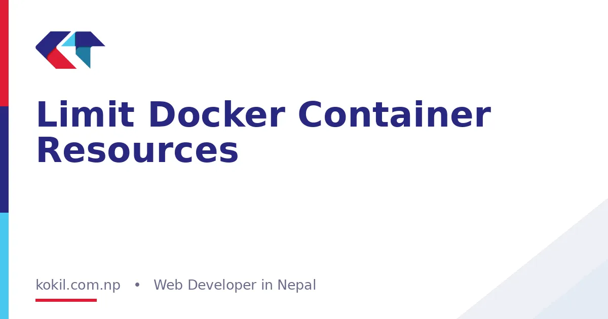 Limit Docker Container Resources