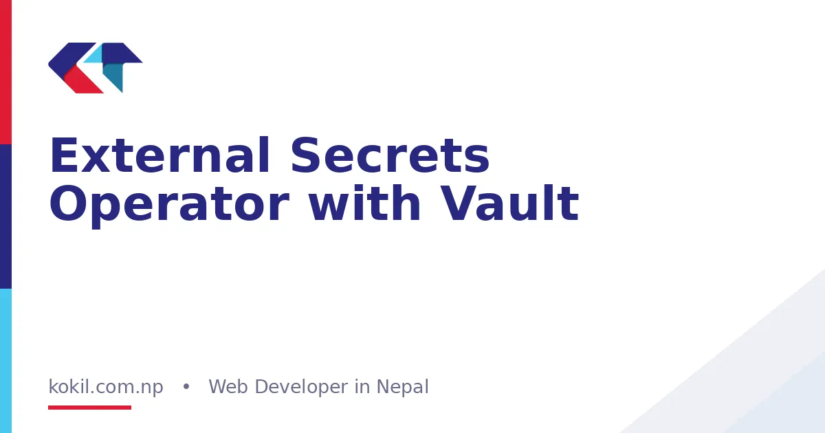 External Secrets Operator with Vault