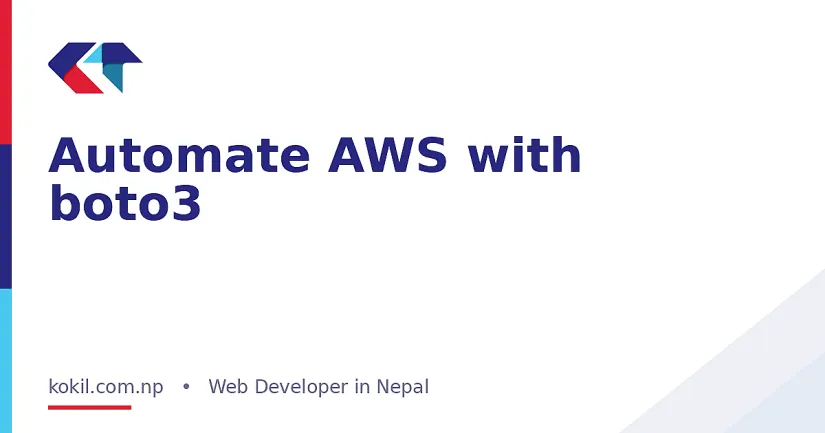 Automate AWS with boto3
