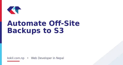 Automate Off-Site Backups to S3
