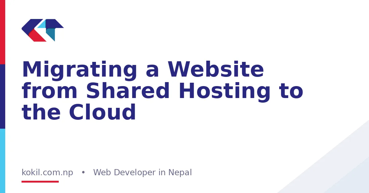 Migrating a Website from Shared Hosting to the Cloud