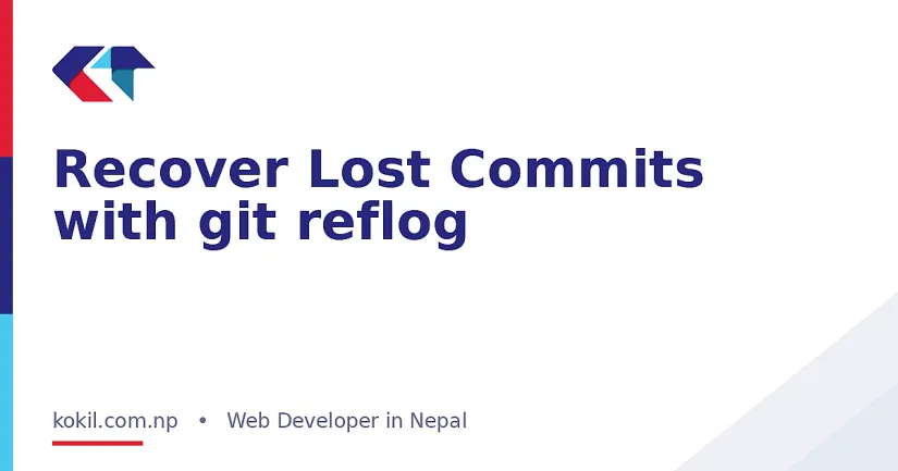Recover Lost Commits with git reflog