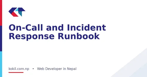 On-Call and Incident Response Runbook