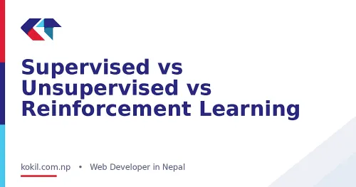 Supervised vs Unsupervised vs Reinforcement Learning
