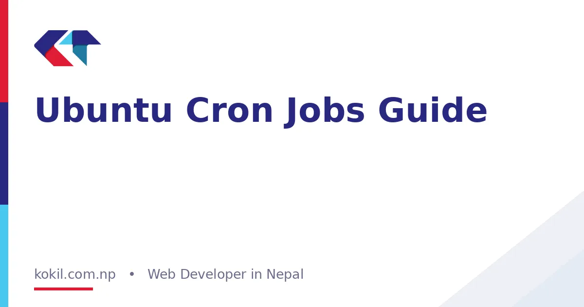 Ubuntu Cron Jobs Guide