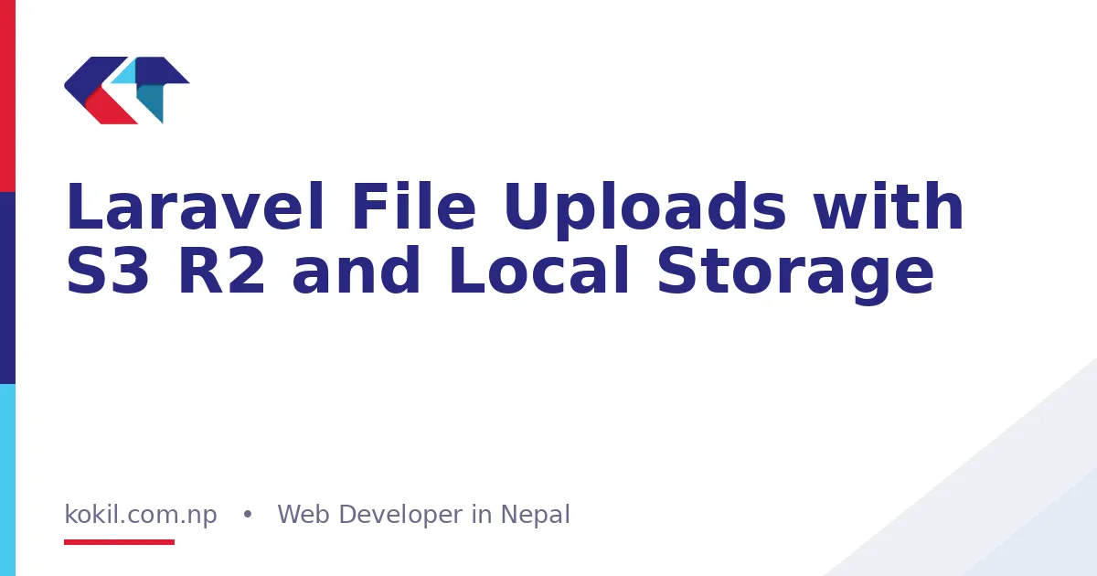 Laravel File Uploads with S3 R2 and Local Storage