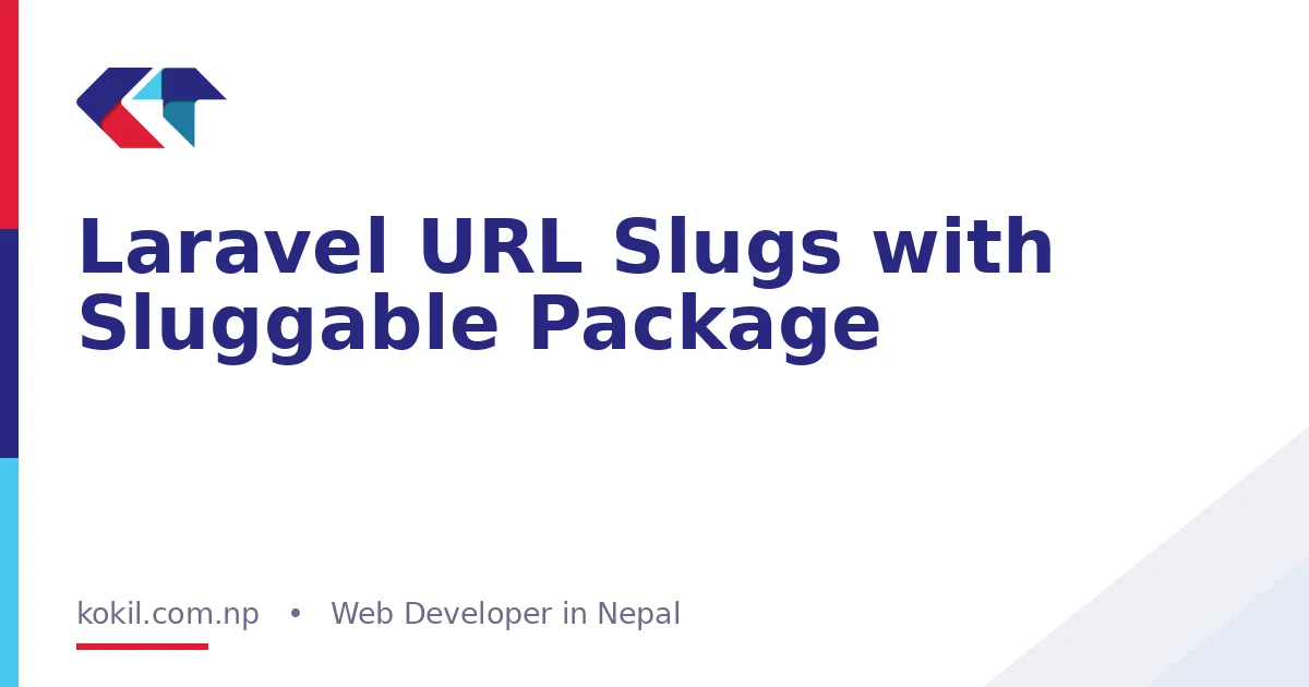 Laravel URL Slugs with Sluggable Package