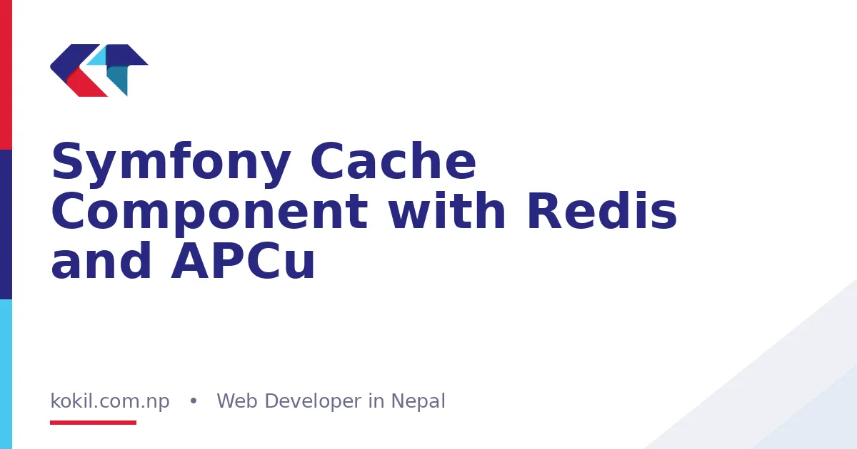 Symfony Cache Component with Redis and APCu