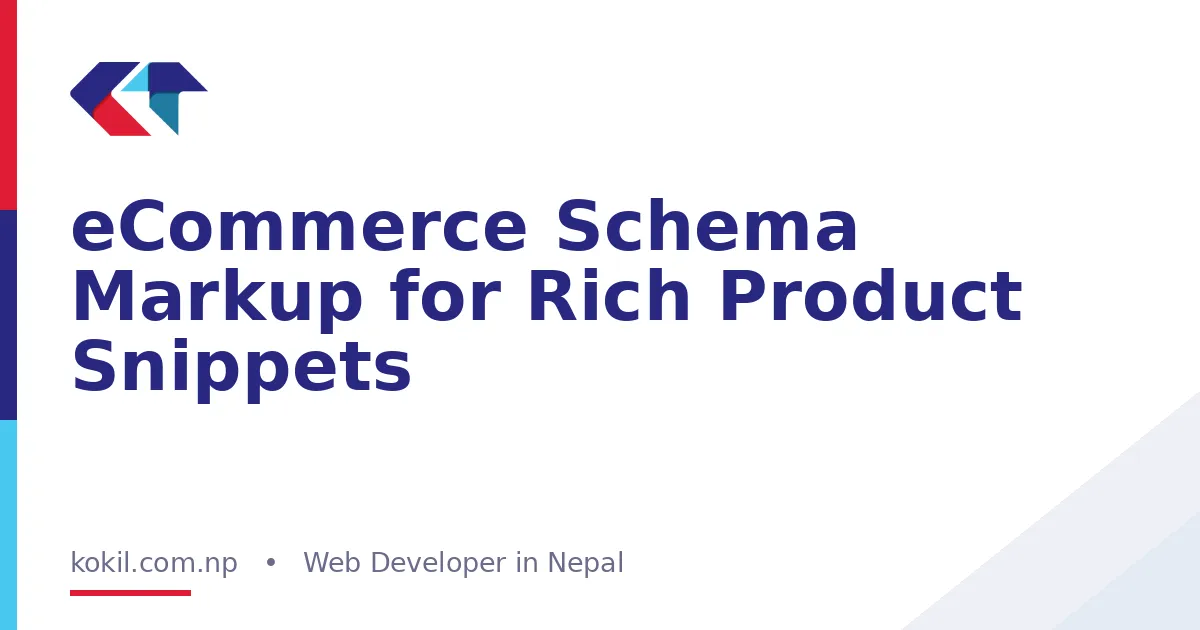 eCommerce Schema Markup for Rich Product Snippets