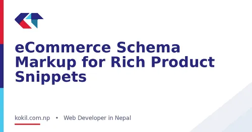eCommerce Schema Markup for Rich Product Snippets