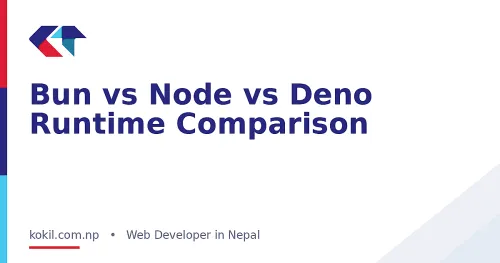 Bun vs Node vs Deno Runtime Comparison