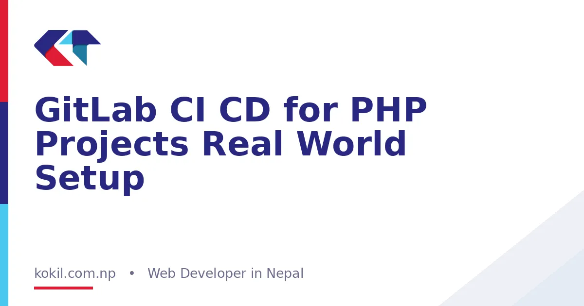 GitLab CI CD for PHP Projects Real World Setup