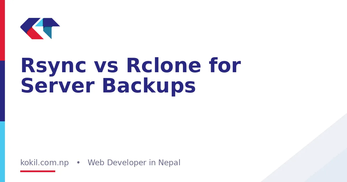 Rsync vs Rclone for Server Backups