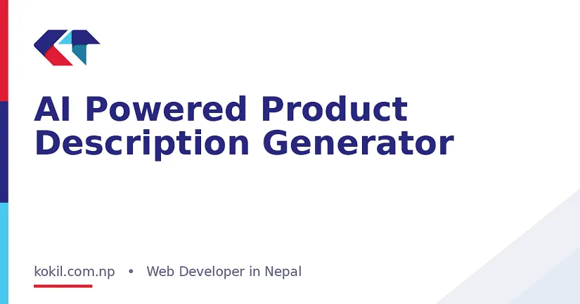 AI Powered Product Description Generator