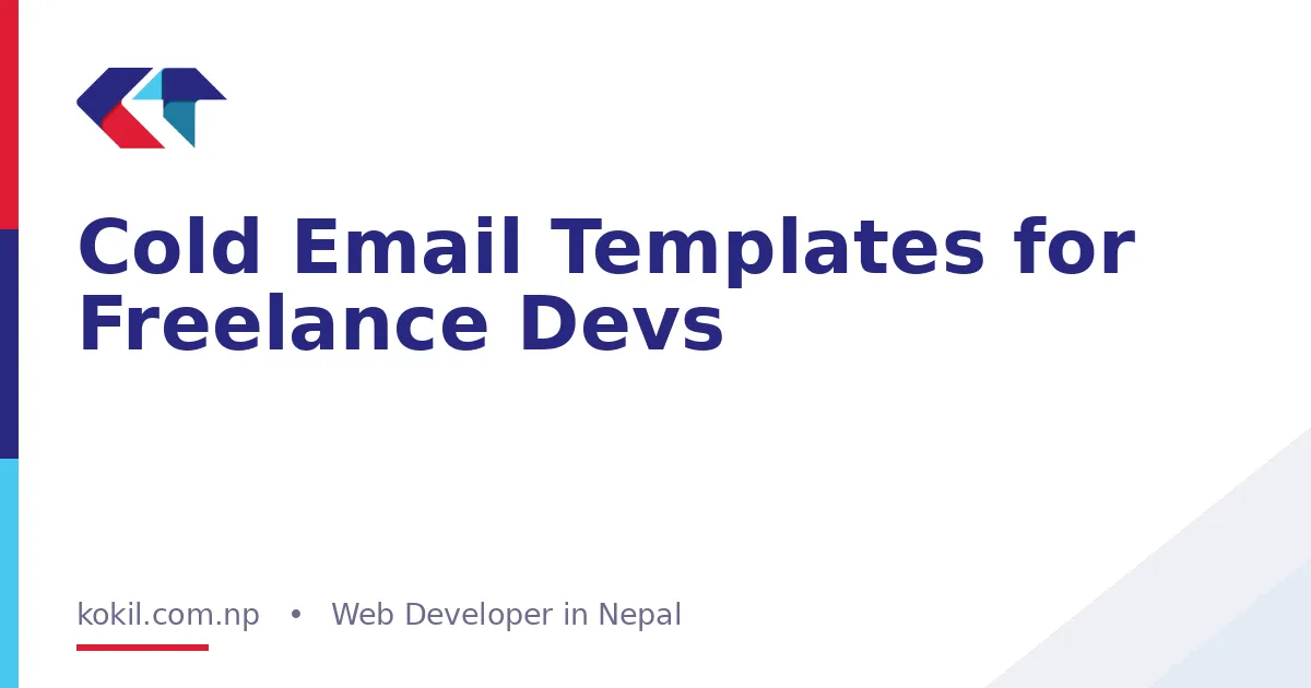 Cold Email Templates for Freelance Devs