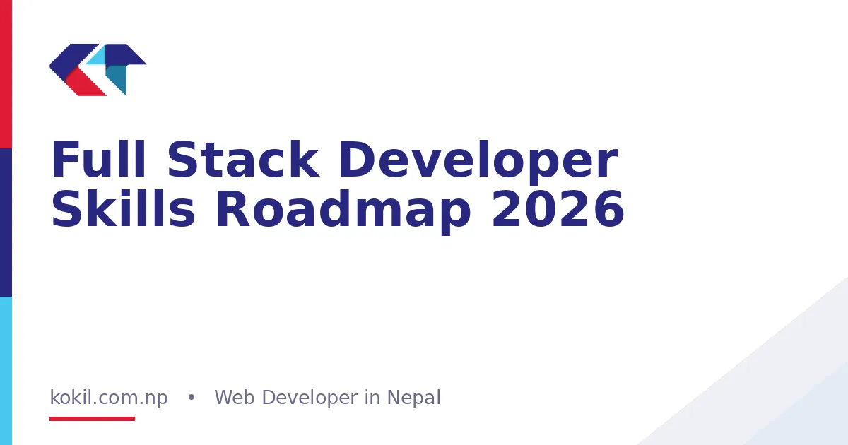 Full Stack Developer Skills Roadmap 2026