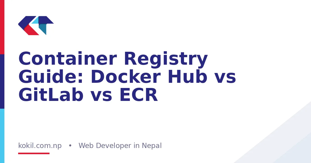 Container Registry Guide: Docker Hub vs GitLab vs ECR