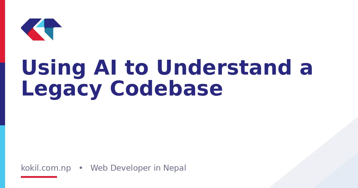 Using AI to Understand a Legacy Codebase