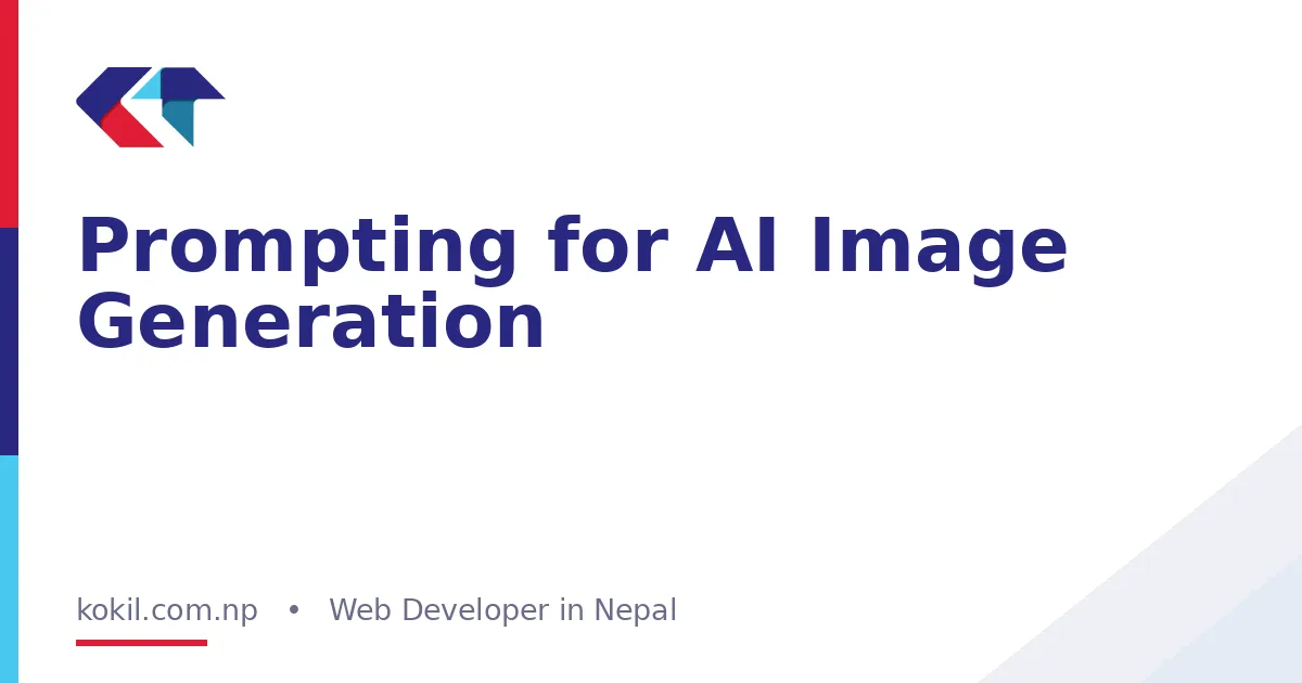 Prompting for AI Image Generation