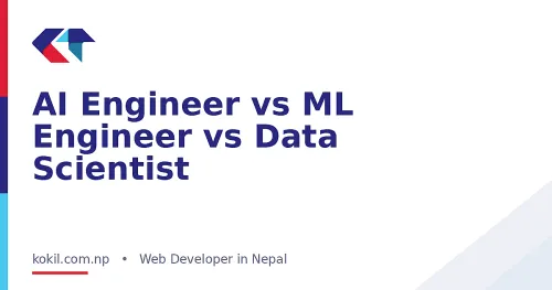 AI Engineer vs ML Engineer vs Data Scientist