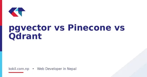 pgvector vs Pinecone vs Qdrant