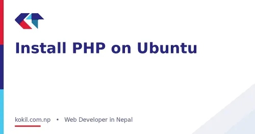 Install PHP on Ubuntu