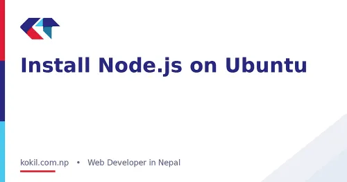 Install Node.js on Ubuntu
