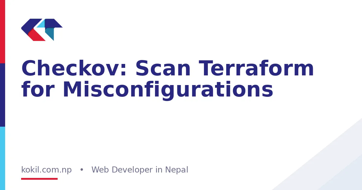 Checkov: Scan Terraform for Misconfigurations