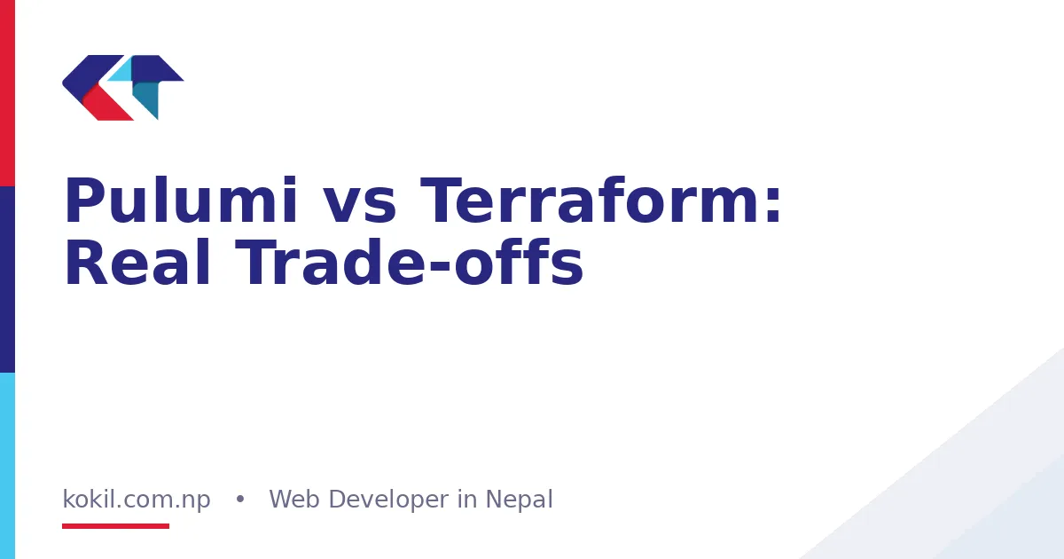 Pulumi vs Terraform: Real Trade-offs