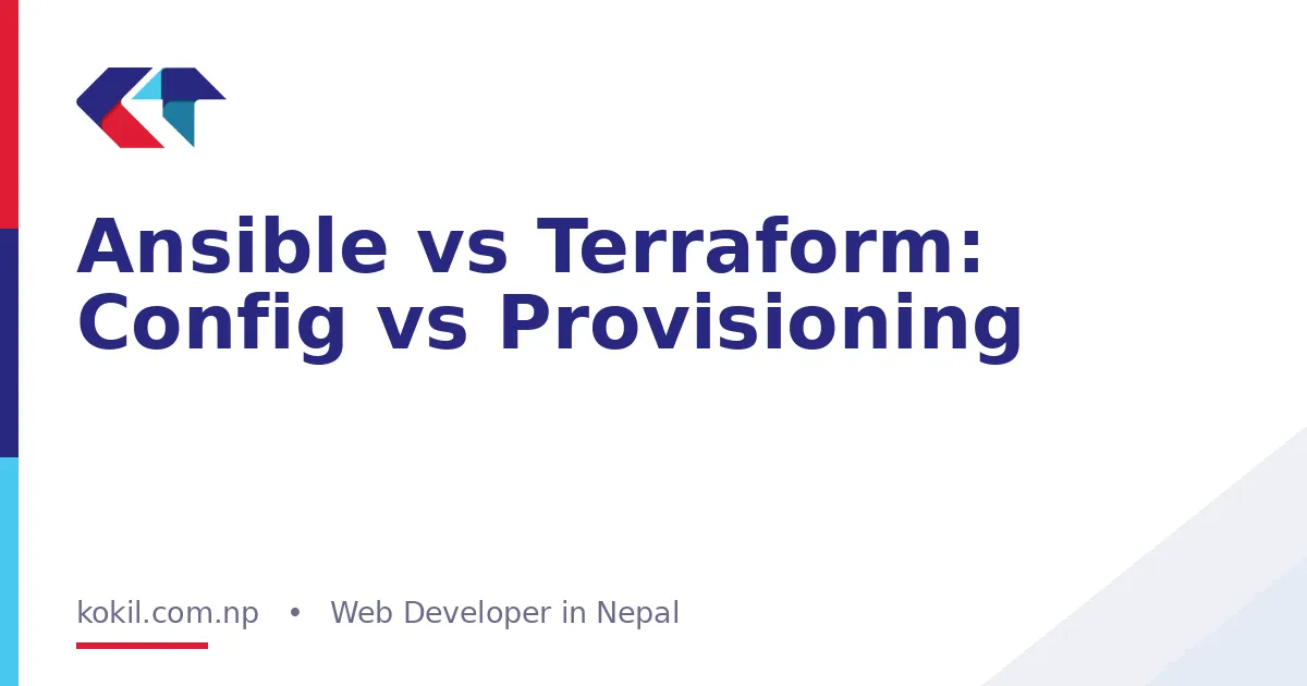 Ansible vs Terraform: Config vs Provisioning